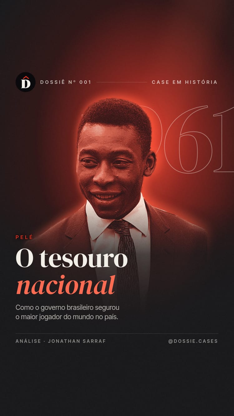Pelé, tesouro nacional: quando o governo decidiu que o craque não sairia