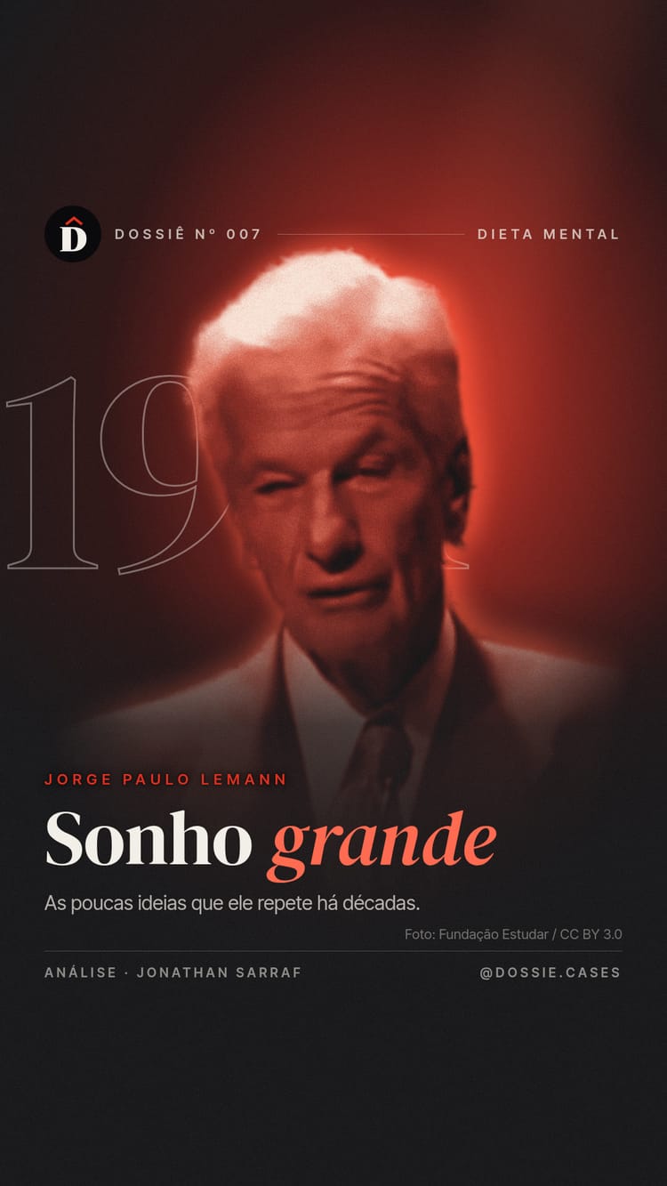 Jorge Paulo Lemann: as três ideias que construíram um império