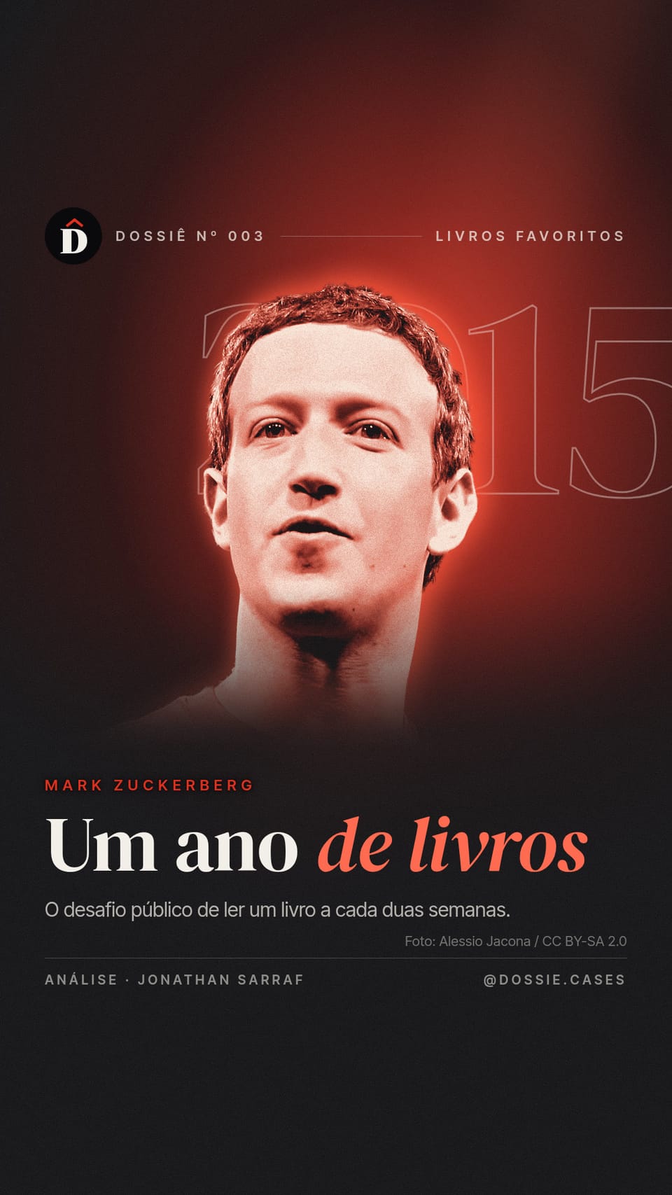 Zuckerberg e os 26 livros: quando a plateia vira disciplina